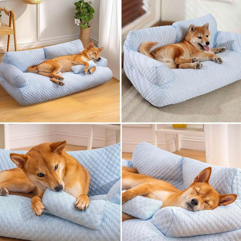 Divanetto Fresco Relax™️🐶😺cuccia in seta di ghiaccio